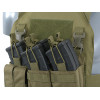 Buckle Up Triple AK Mag/Pistol Pouch Panel - Multicam